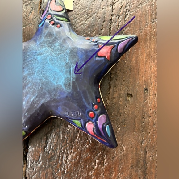 NIB Jim Shore Heartwood Creek Nativity Star Hanging Resin Ornament 2008Collector - Picture 8 of 10